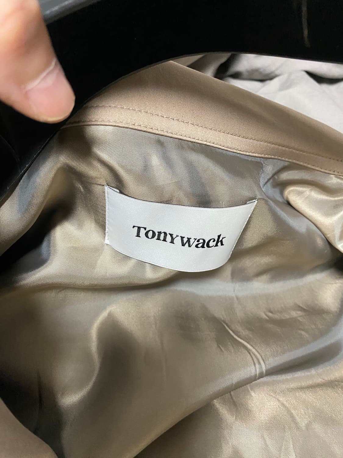 토니웩 오버 스탠드카라 블루종 L 상품이미지5