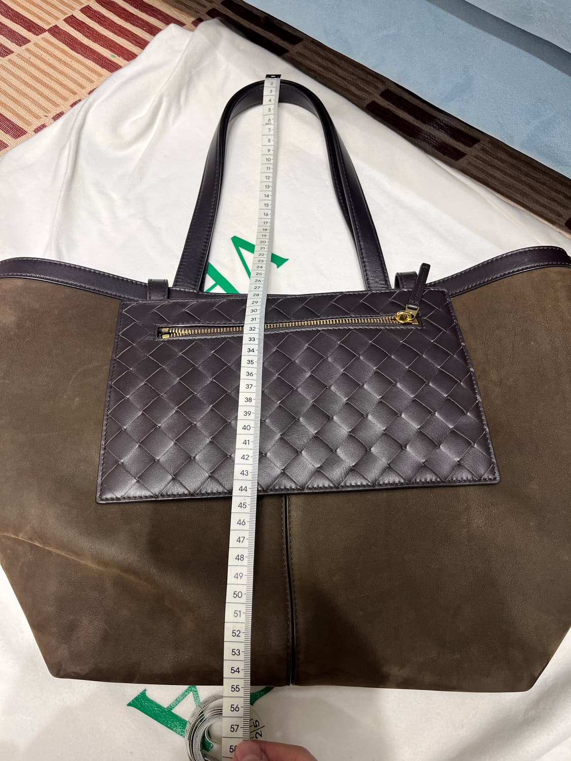 보테가 베네타 미디엄 플랩 토트백 상품이미지7