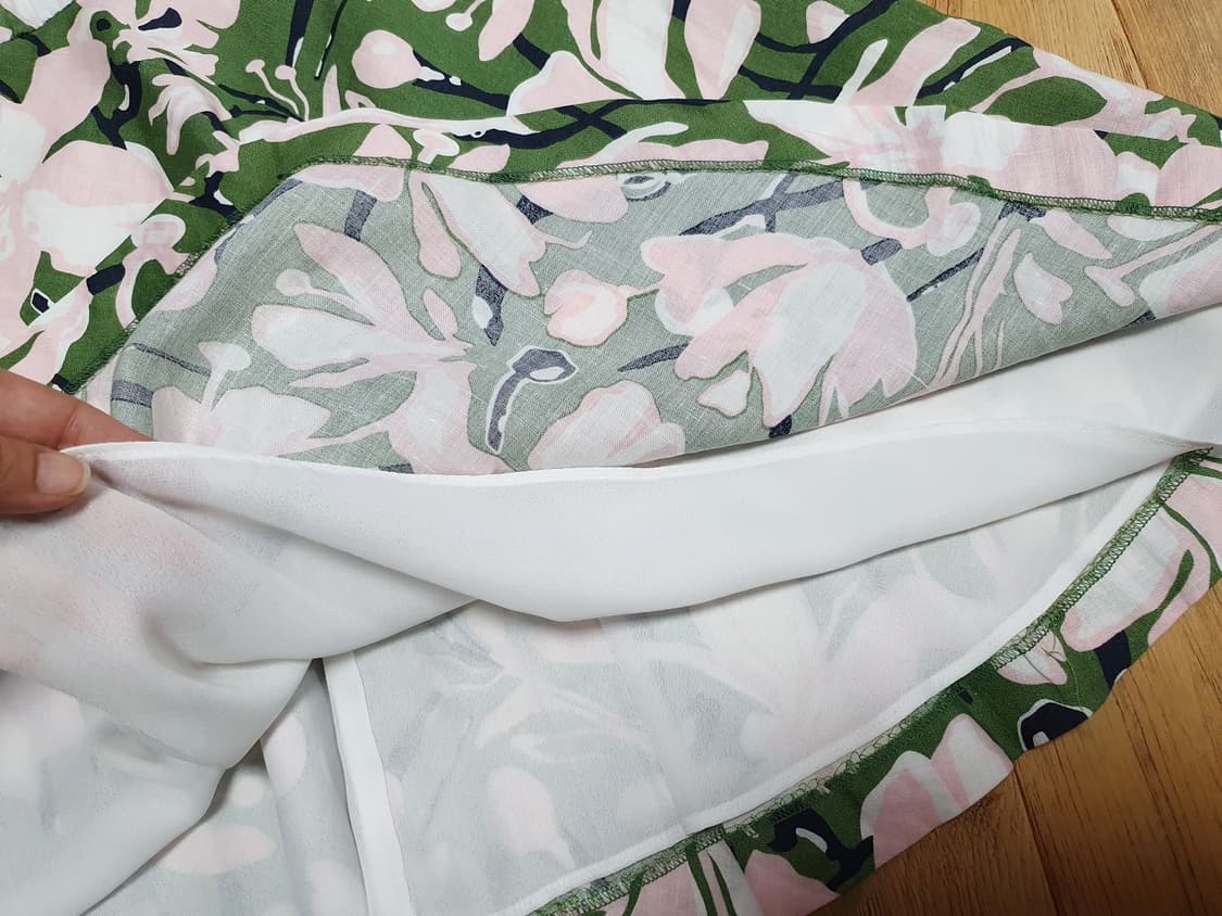 리스트(LIST) 플라워 린넨원피스 55  상품이미지6