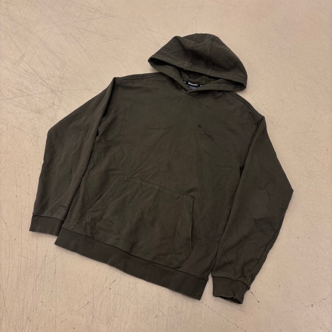 디스커버리 빅로고 후드티 상품이미지2