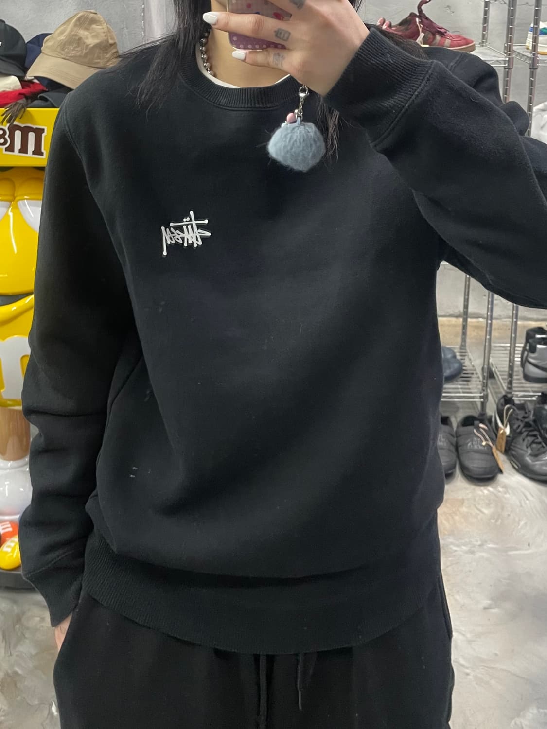 스투시 스탁로고 스웻셔츠 상품이미지8