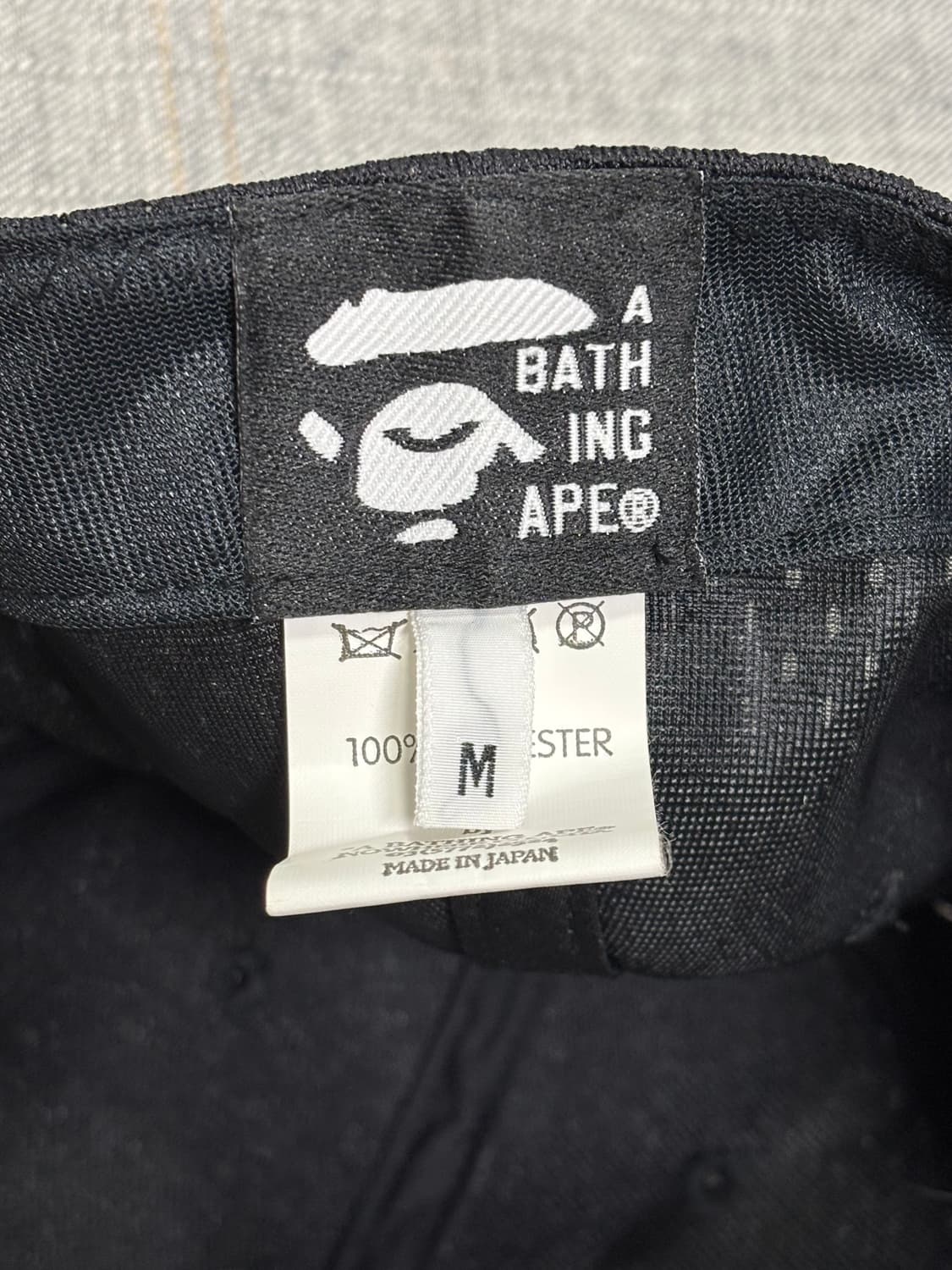 90s 베이프 사이즈캡 모자 스냅백 상품이미지6