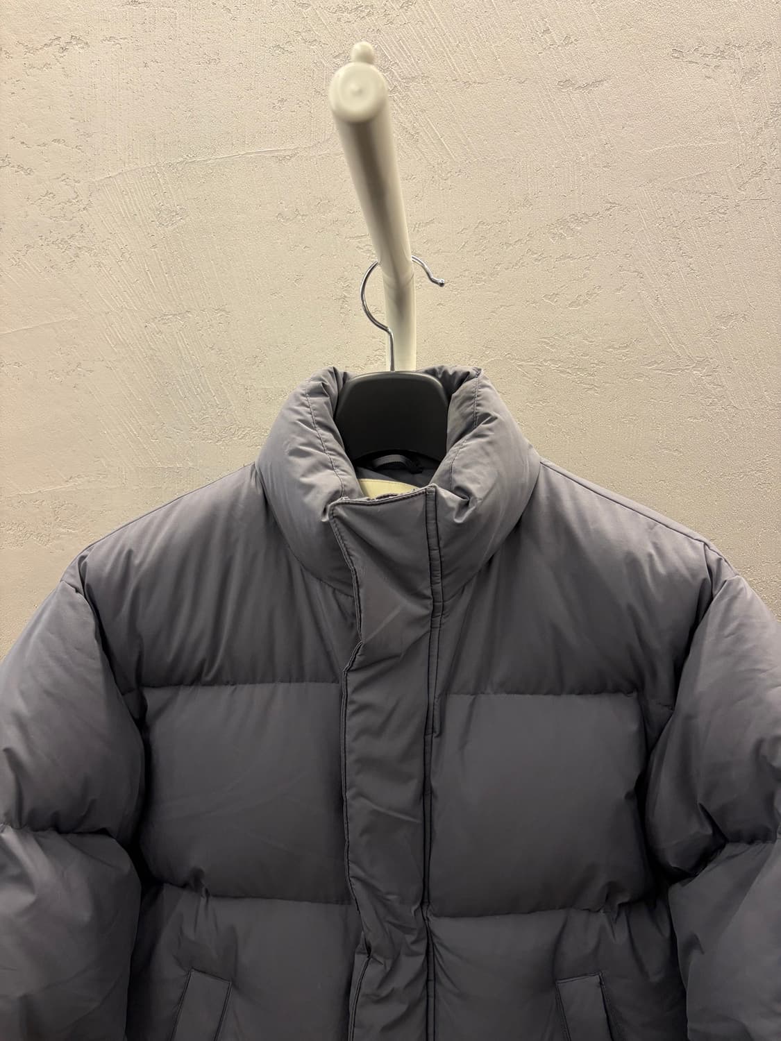 Insilence 그레이 숏 패딩 점퍼 S 상품이미지3