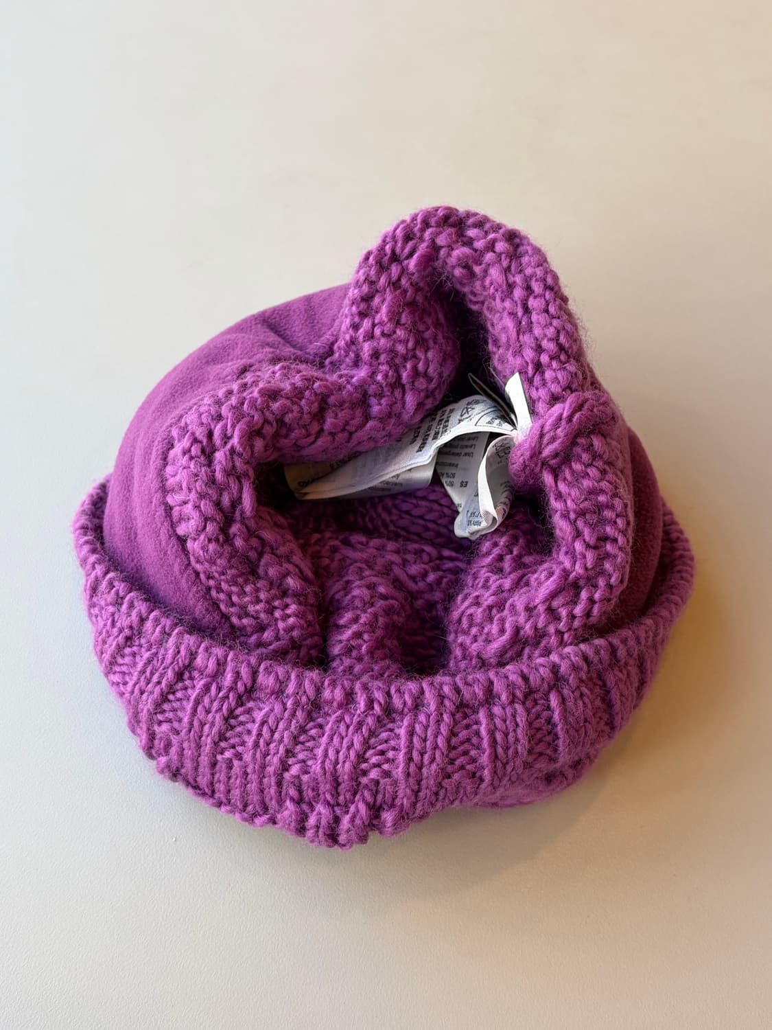 올드 마무트 mammut 퍼플 플리스 비니 (독일산) 상품이미지5