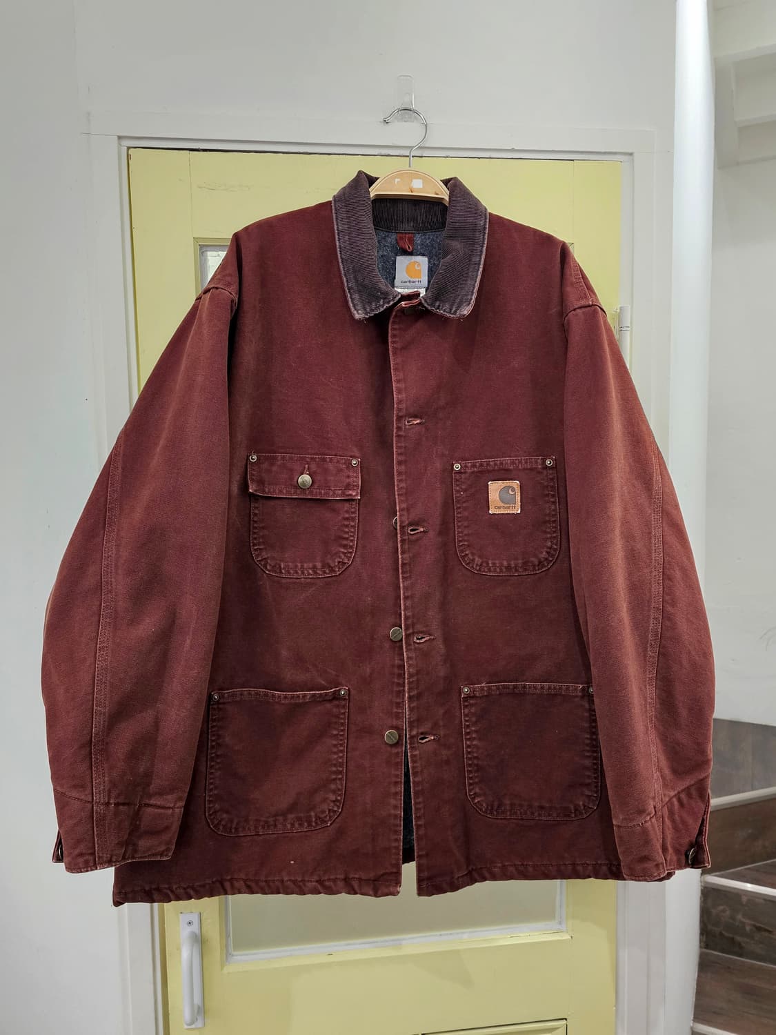 Carhartt 브릭 워크자켓(겨울 라이닝) 상품이미지2