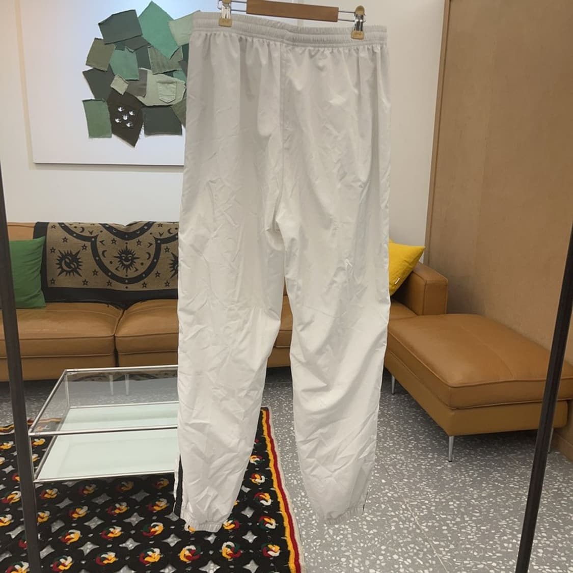 나이키 빈티지 00's 화이트 블랙 사이드라인 트랙팬츠 XL C07874 상품이미지4