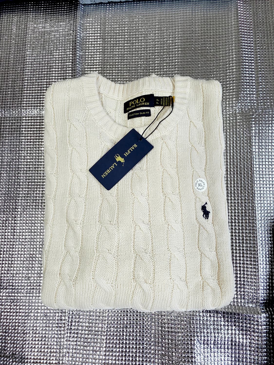 폴로 랄프로렌 케이블 니트 새상폼 입니다 상품이미지5