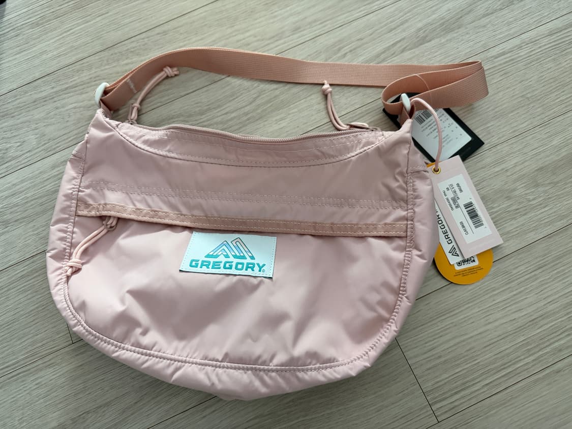 그레고리 크로스백 핑크 상품이미지2