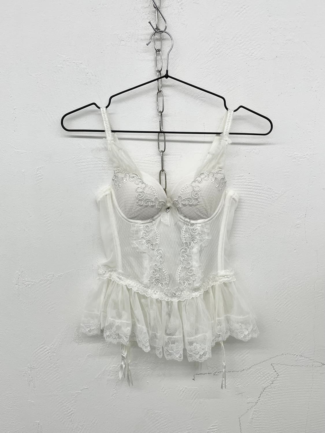 화이트페어리 레이스 코르셋 상품이미지4