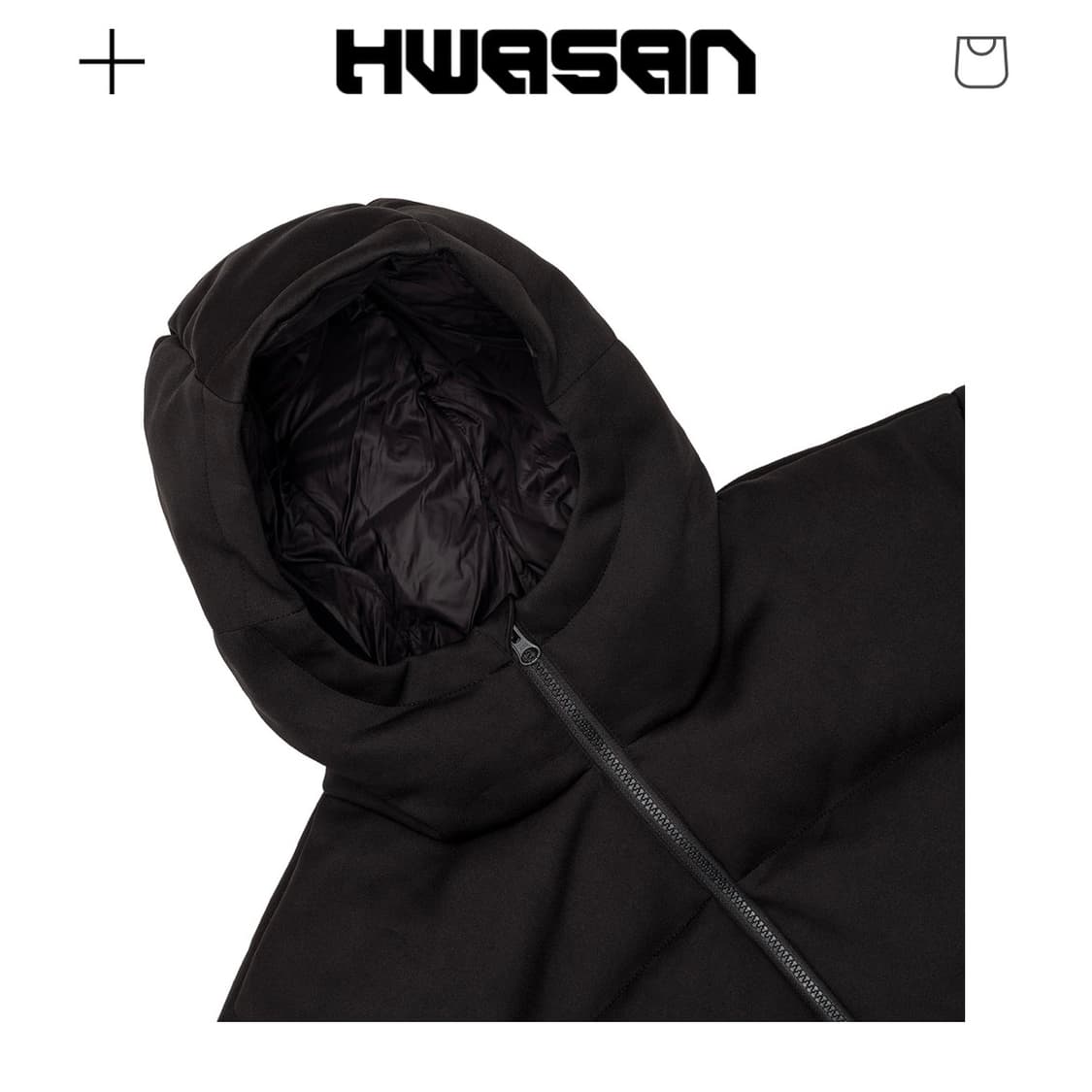 [나야와시 윈터 착용]  화산 텔레토비 버블 재킷 패딩 블랙 S 상품이미지6