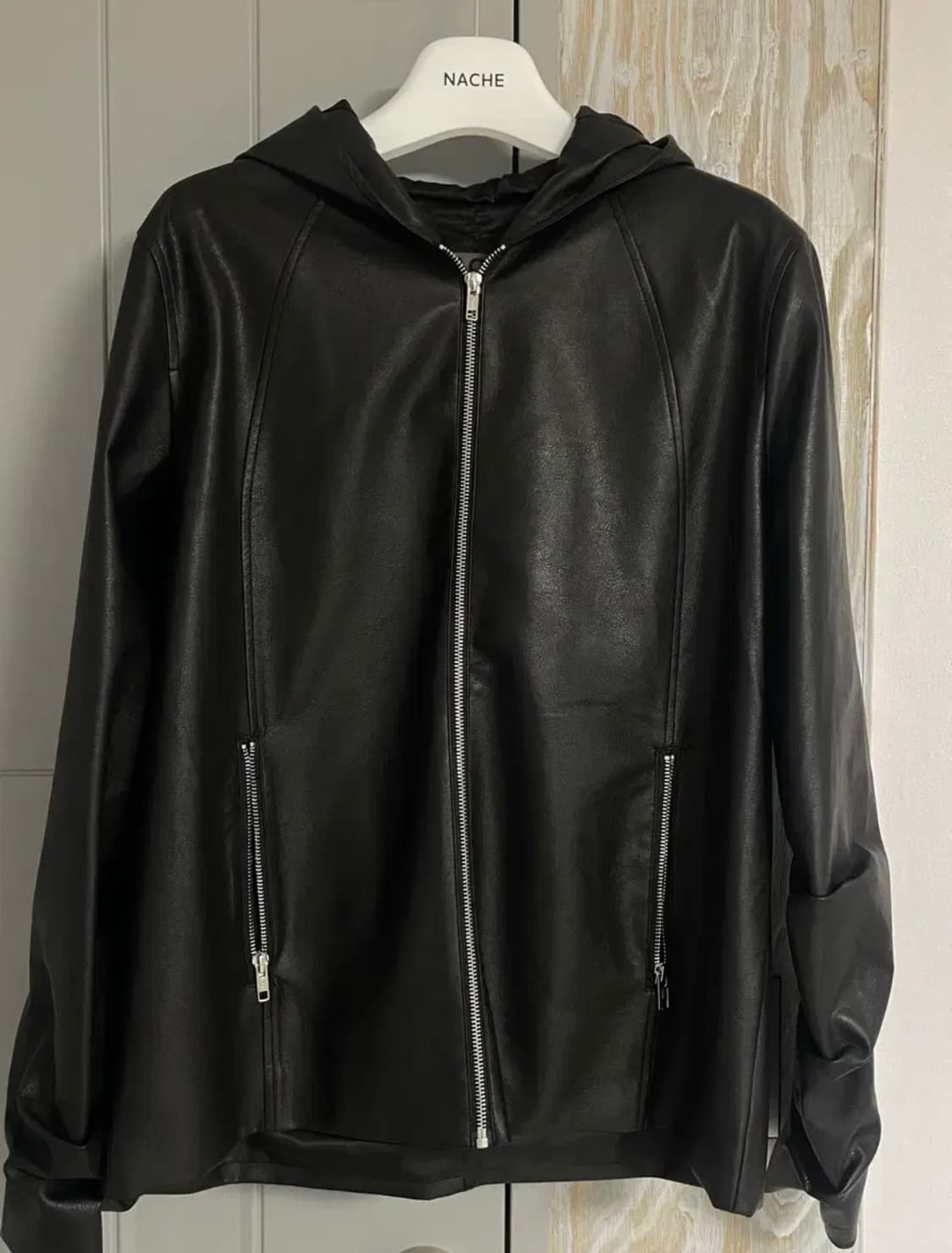 NACHE 레더후드 2사이즈 상품이미지1