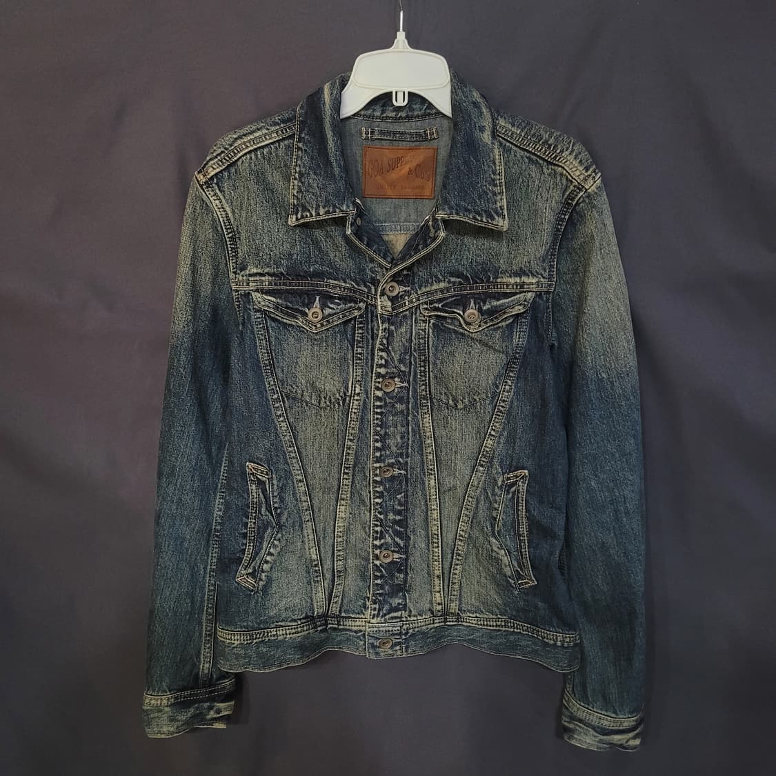 GOA SUPPLY & Co's 빈티지 아카이브 셀비지 데님자켓  상품이미지7