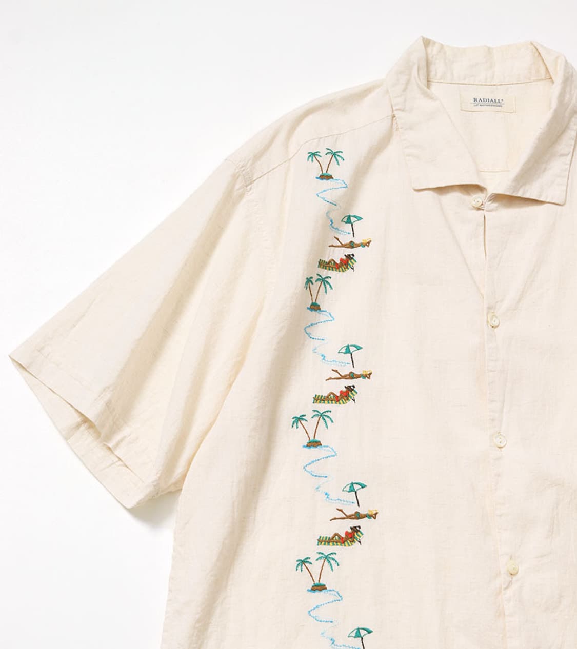RADIALL - CHAMBRAY CUBA SHIRT 상품이미지5