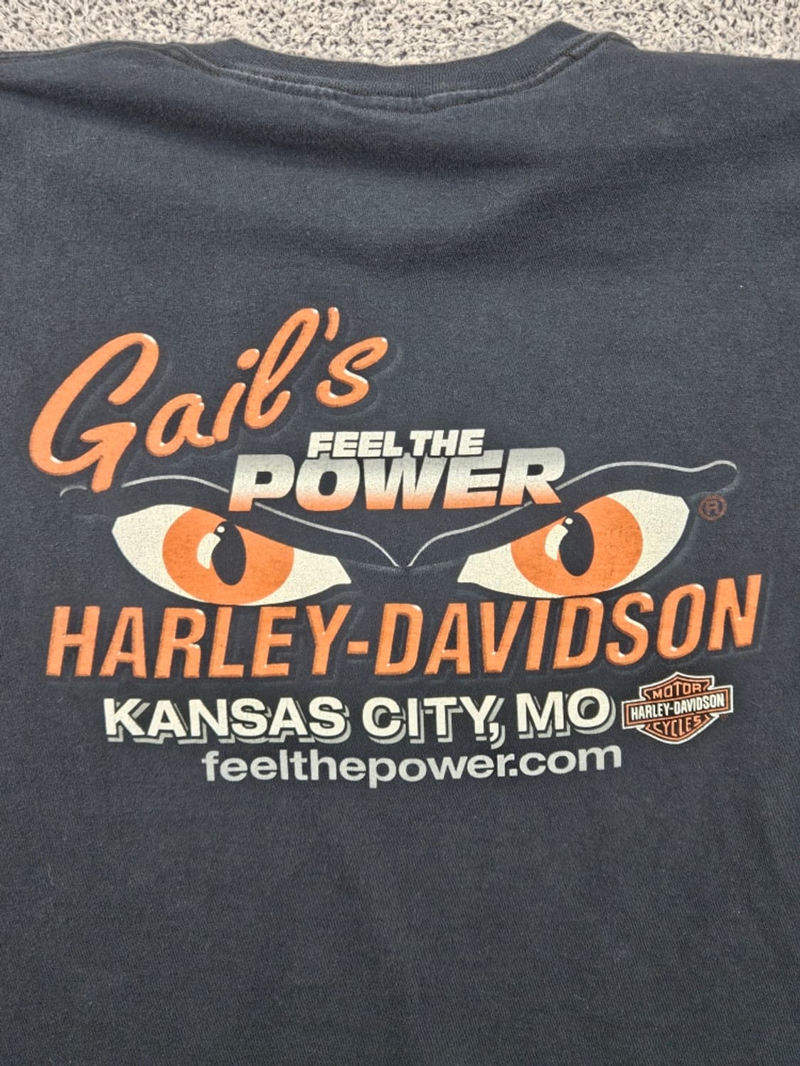 USA 할리데이비슨 미주리 캔자스시티 반팔 티셔츠 ( L )/ 11687 상품이미지9