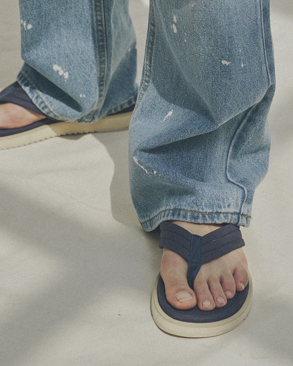 로맨틱무브 문비치 슬리퍼 네이비 상품이미지2