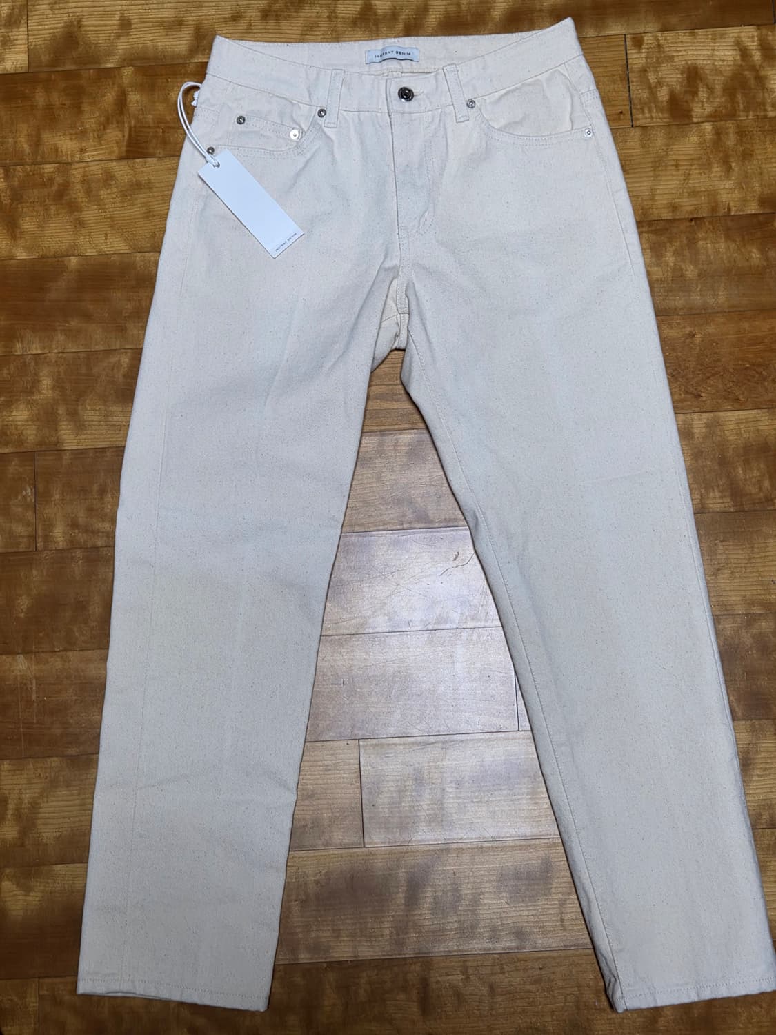 새상품) 브랜디드 1931 크림진 크롭 스트레이트 30 상품이미지2