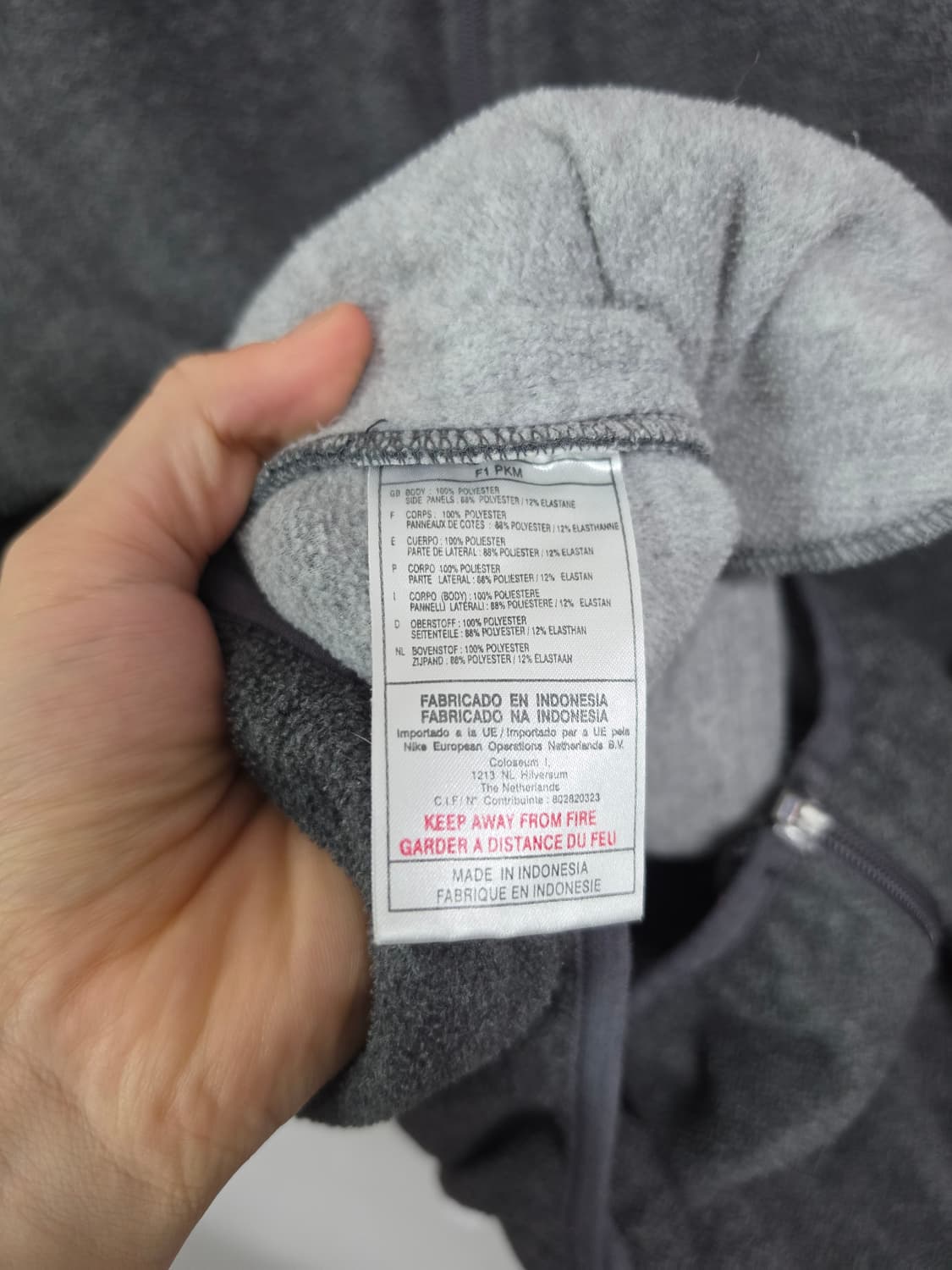 나이키 스몰 스우시 후리스 L 상품이미지4