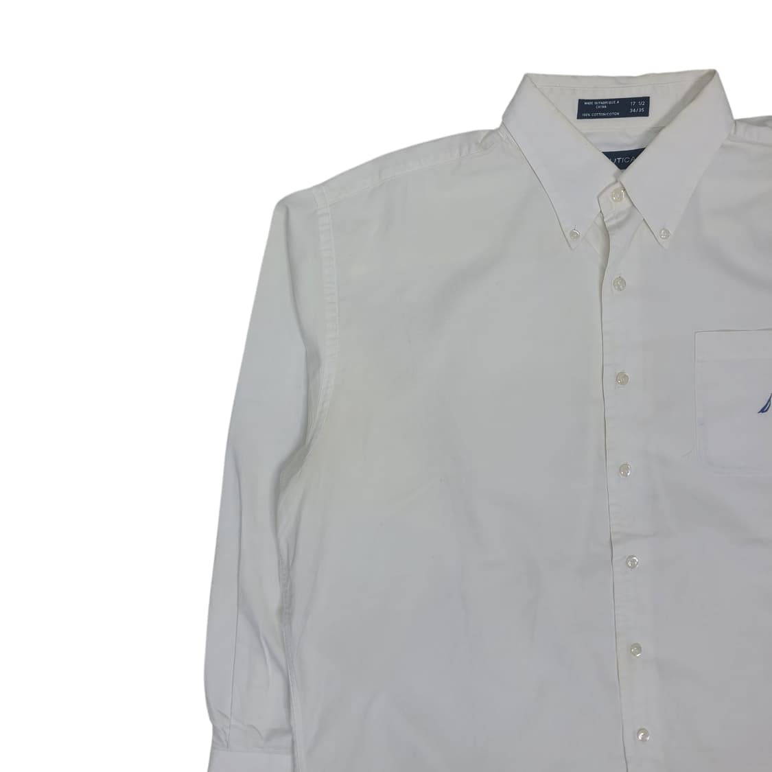 Nautica White Oxford Shirt 상품이미지2