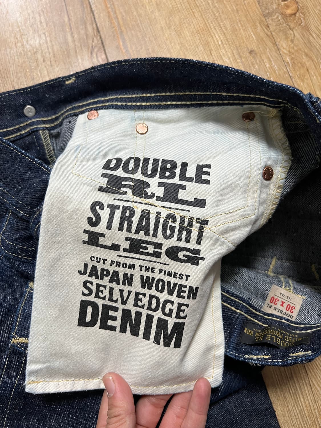 택포28) RRL 더블알엘 리미티드 에디션 셀비지 데님팬츠 30x30 상품이미지6