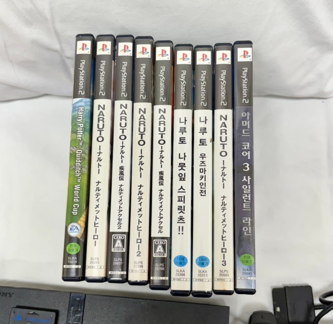 소니 PS2 플레이스테이션 플스2 게임기 풀세트 상품이미지3