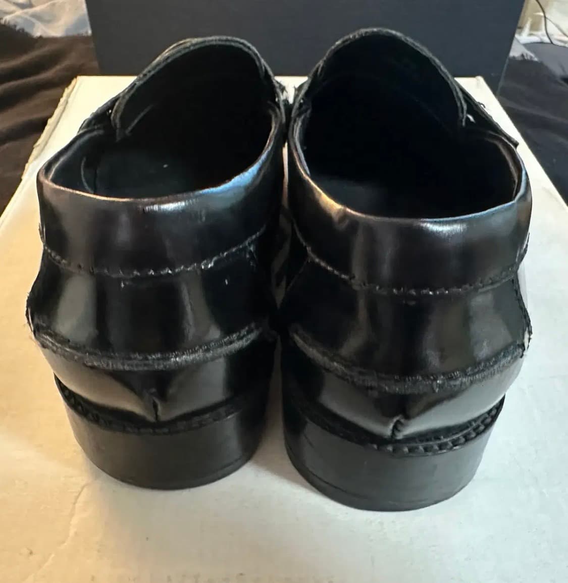 230/235 토즈(TOD'S) 클래식 페니 로퍼 블랙 상품이미지3