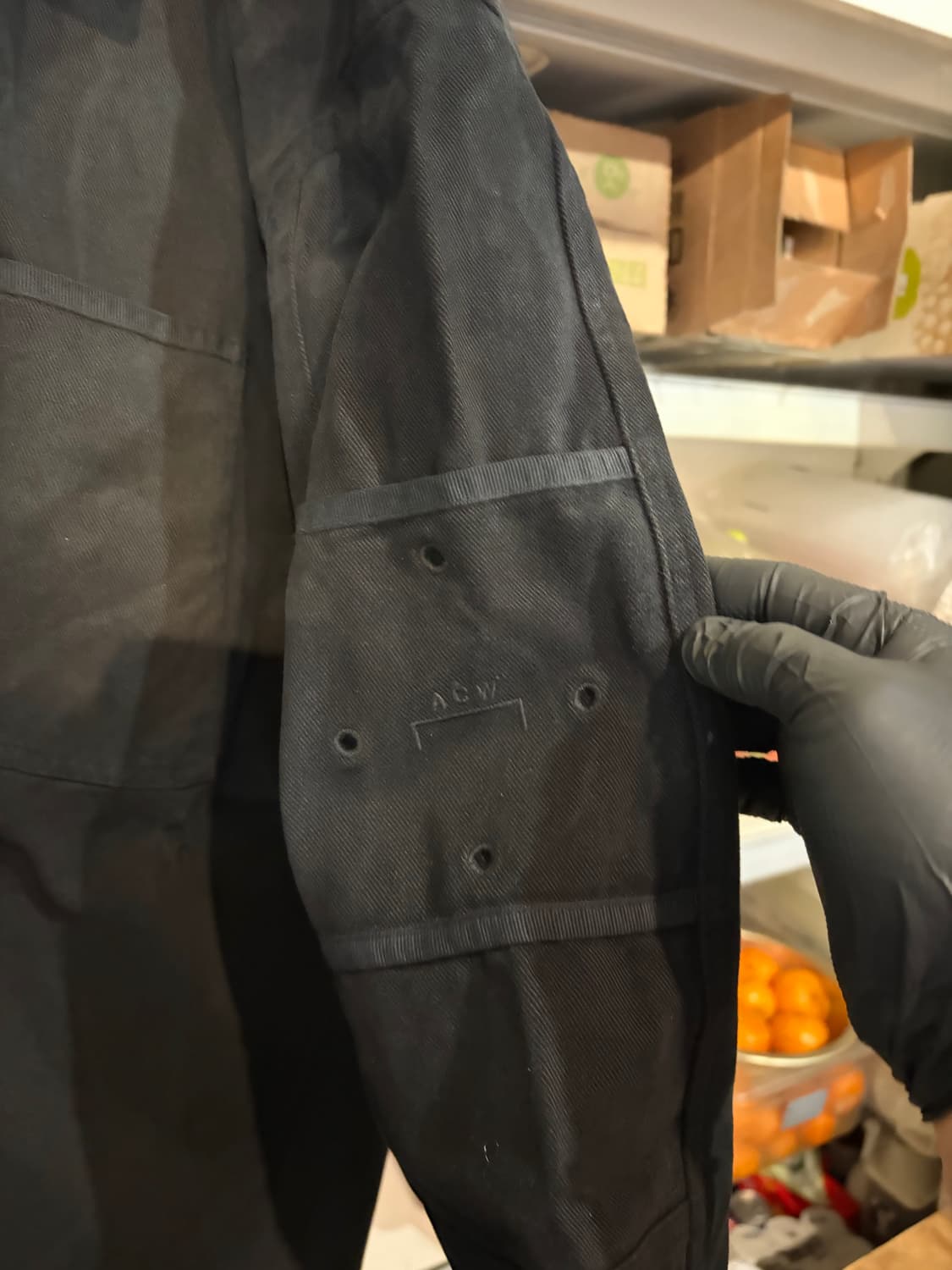 어콜드월 리미티드 셔츠자켓 블랙 L 상품이미지9