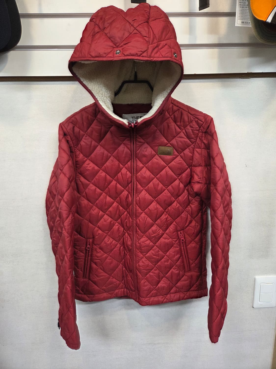 노스페이스 화이트라벨 내피용 다이아몬드 퀄팅 후드자켓 s 상품이미지1