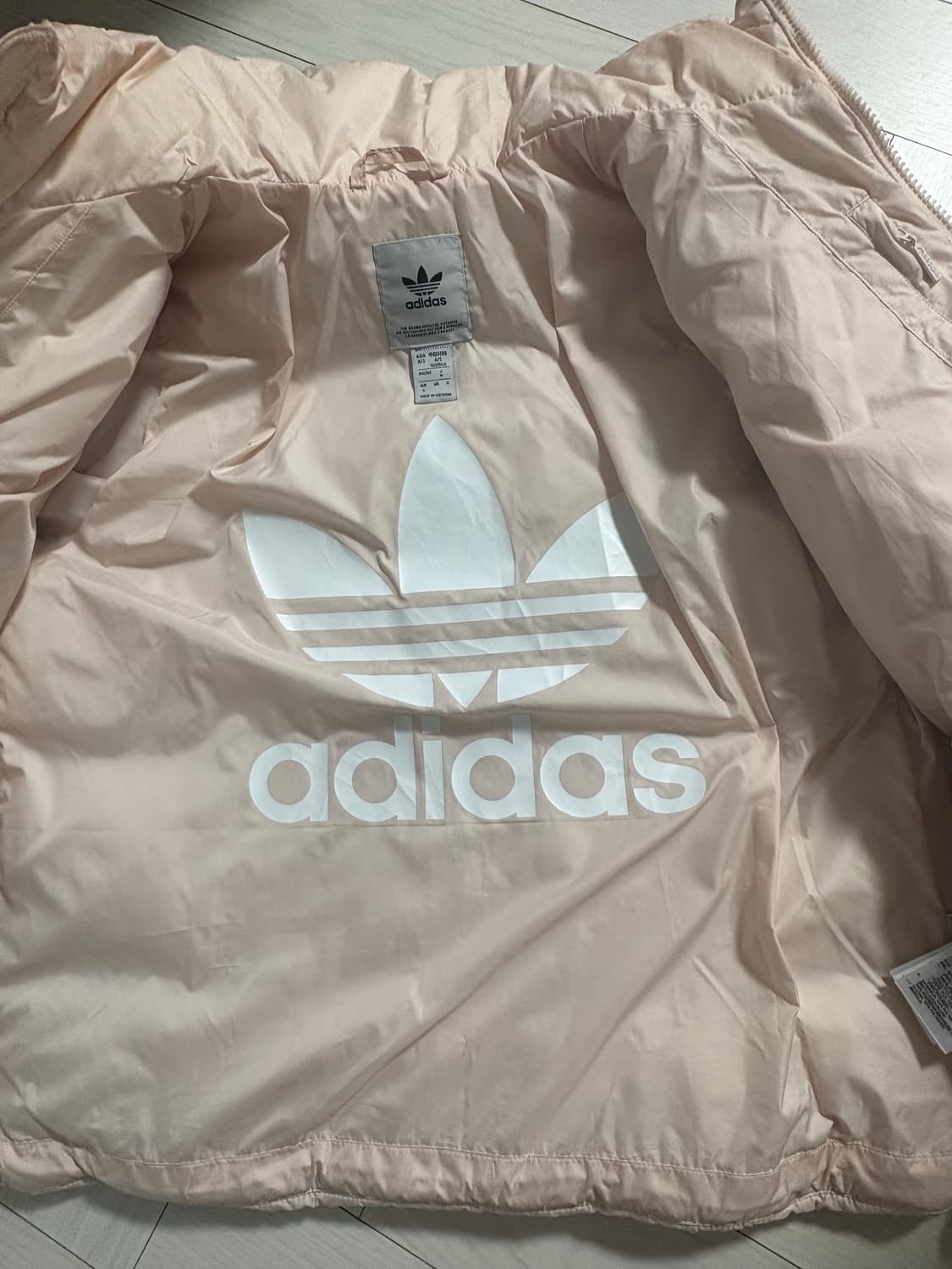 아디다스 핑크 숏패딩 상품이미지5