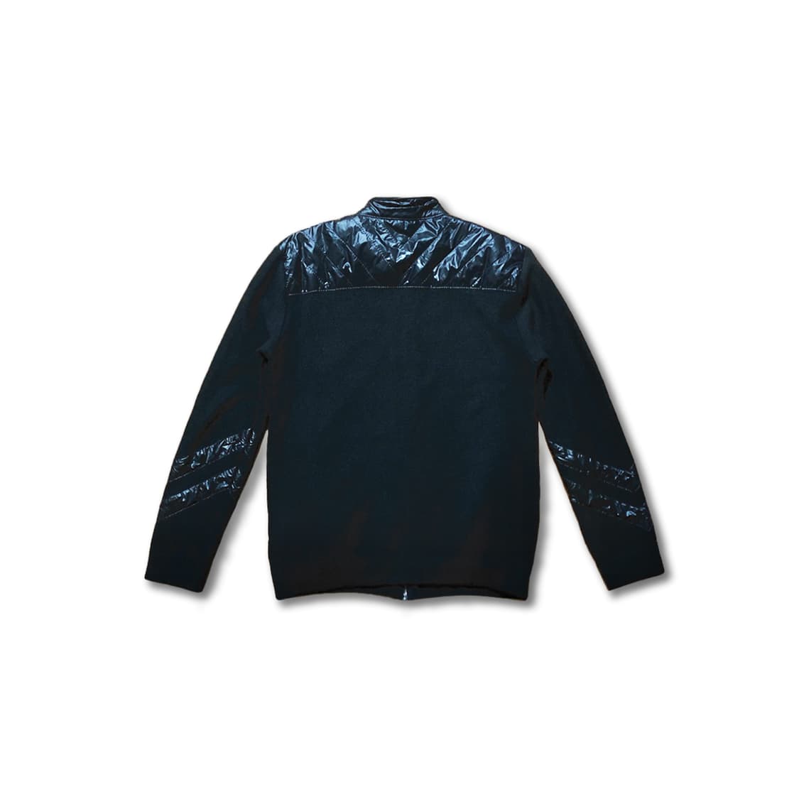 Sleek Nylon Fuse Knit Jacket 상품이미지2