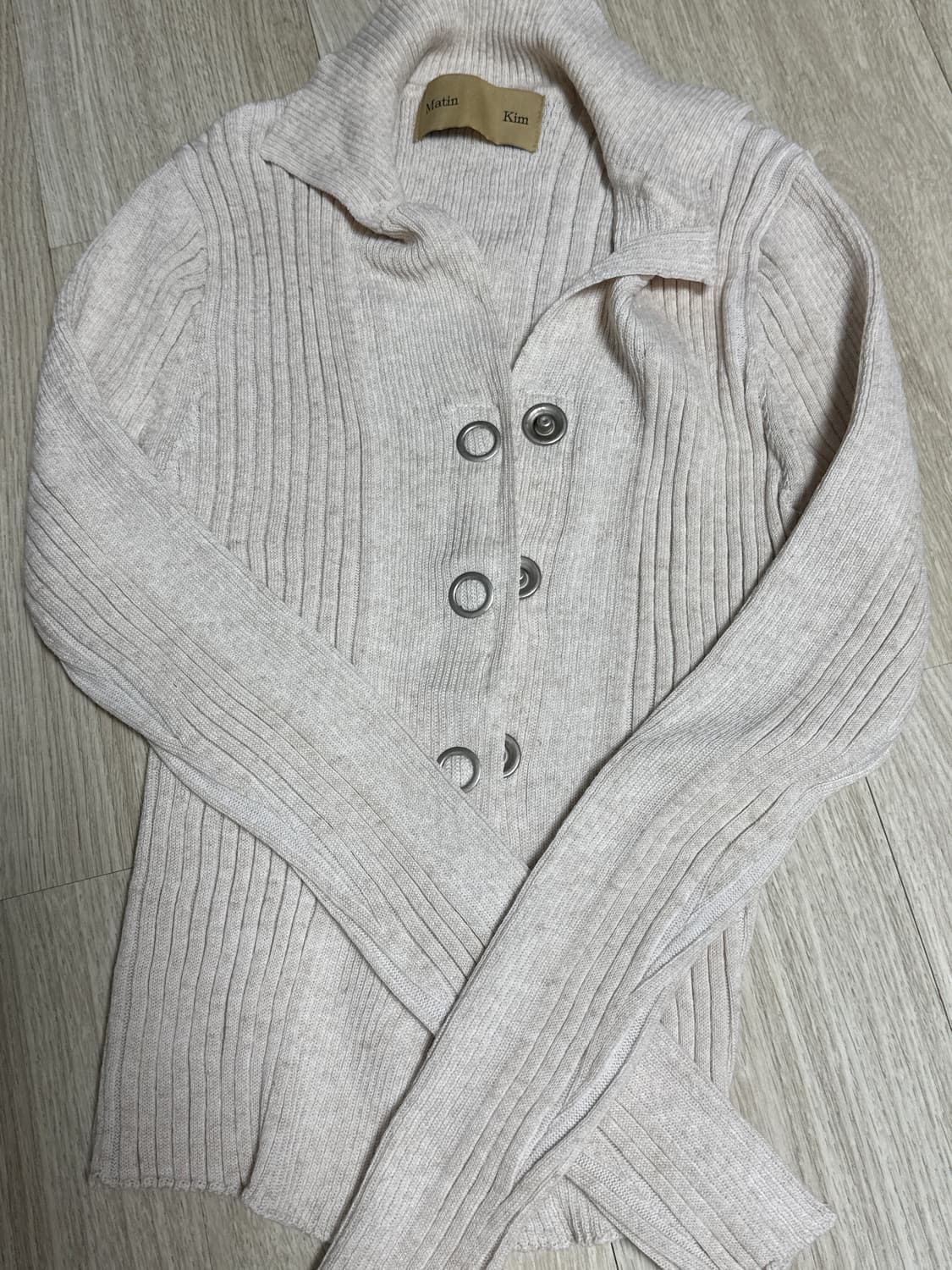 마뗑킴 니트 (아이보리) 상품이미지1