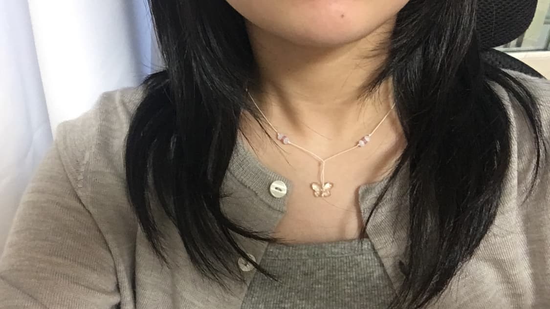 비즈 끈목걸이 상품이미지1