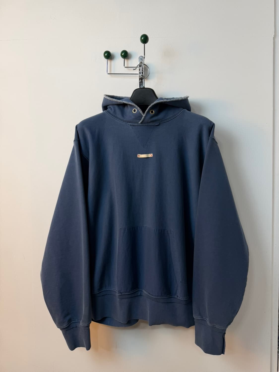 메종 마르지엘라 XX 로고 스티츠 후드티 상품이미지2