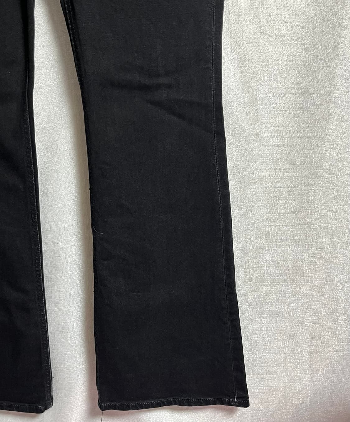 공용 키르시 블랙진 부츠컷 플레어진 데님팬츠 29 상품이미지2