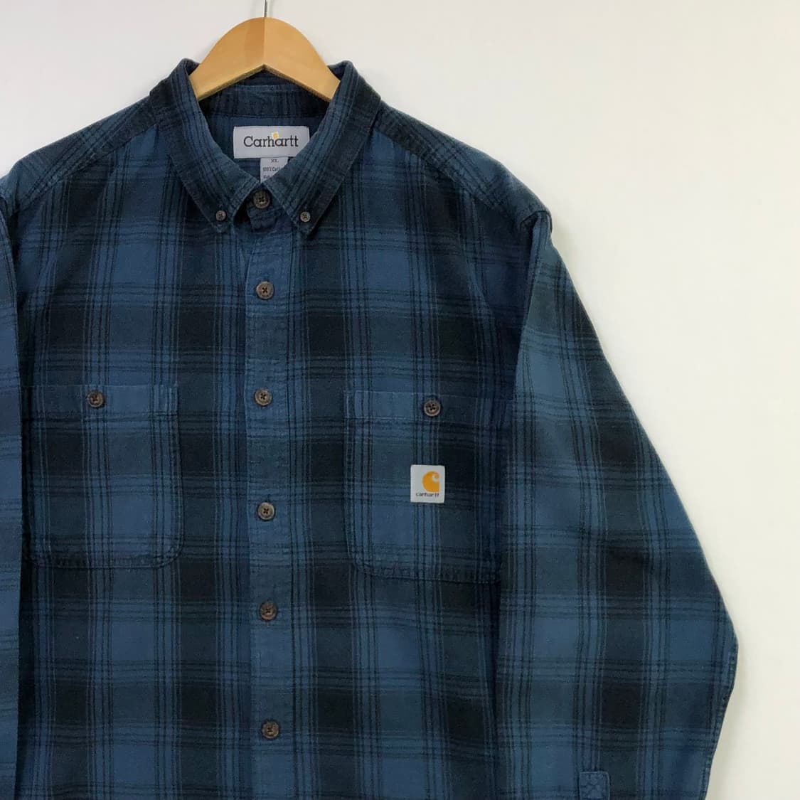 Xxl 칼하트 체크 워크 남방 상품이미지1