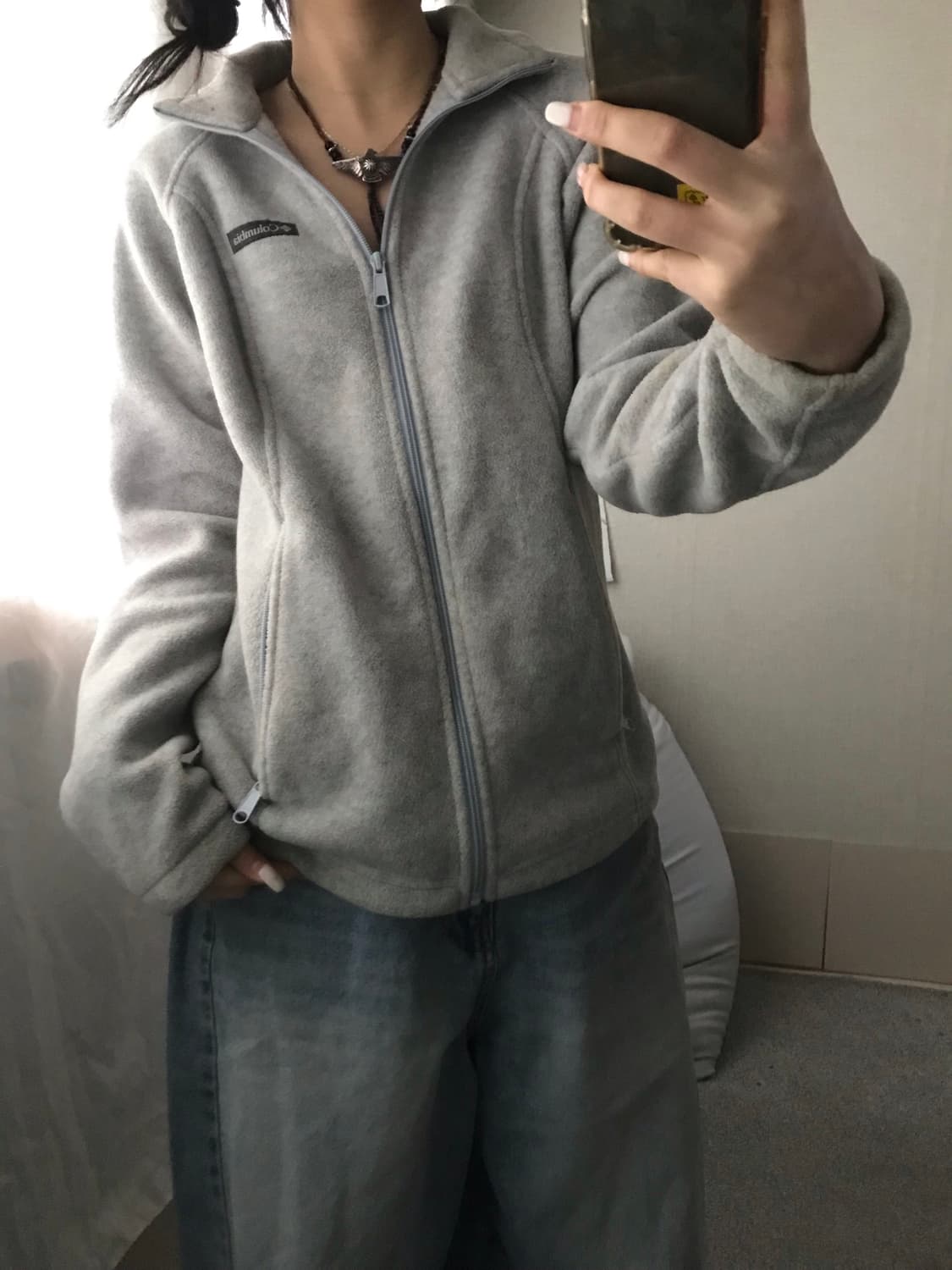 콜롬비아 그레이 후리스 상품이미지7