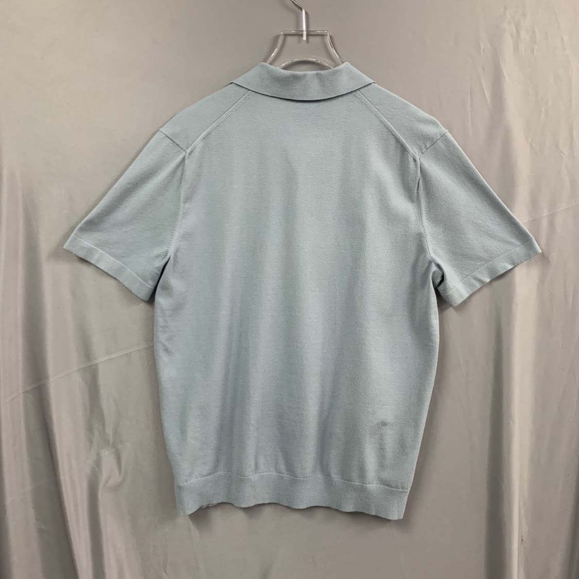 M THEORY 띠어리 고리스 블루 PK 니트 폴로 반팔 카라티 상품이미지2