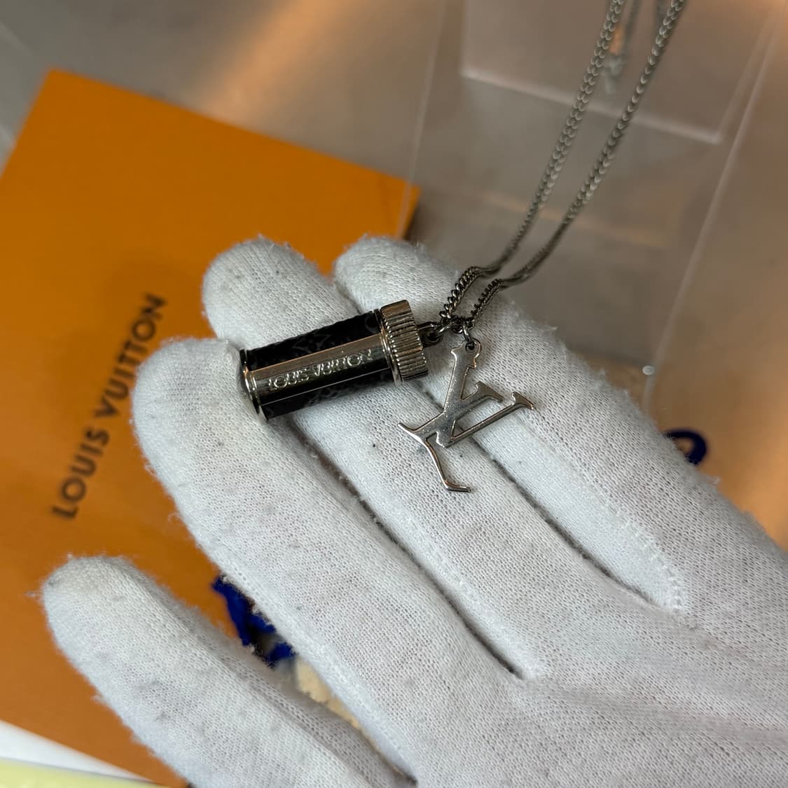 [리오브전포점] 루이비통 이클립스 참스 모노그램 펜던트 목걸이 상품이미지2
