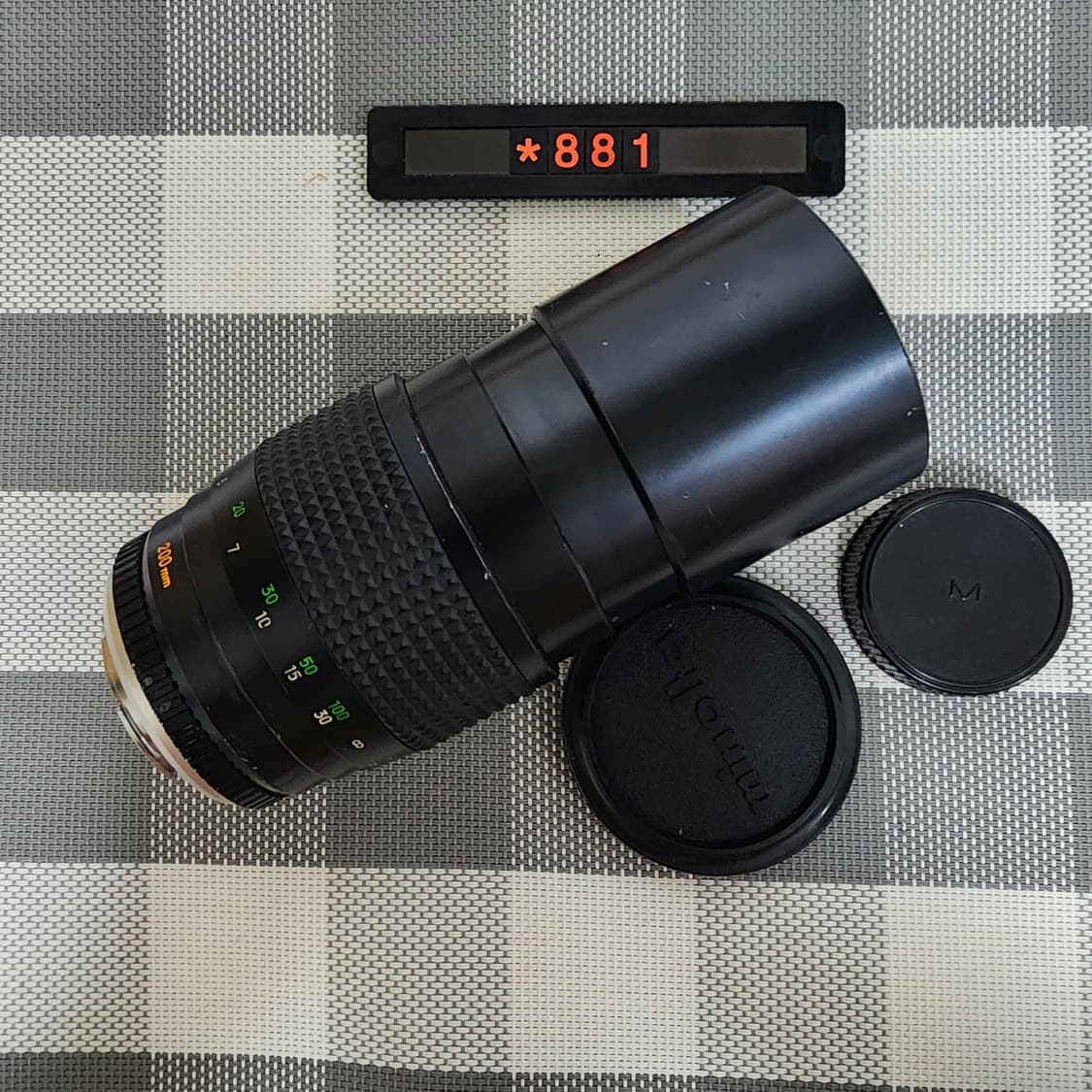 미놀타 마운트 200mm 3.5 광각렌즈 상품이미지4