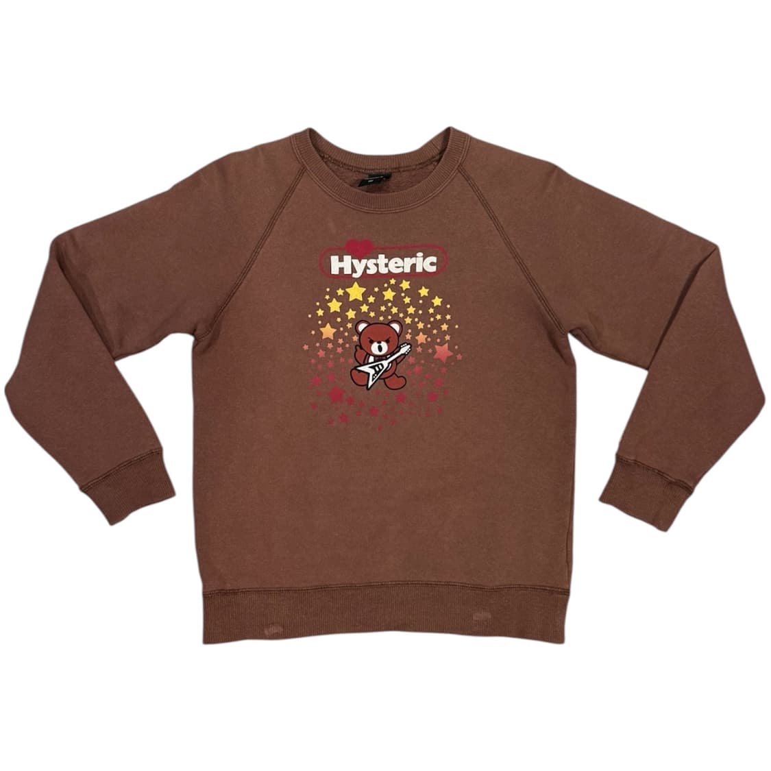 히스테릭 글래머 아카이브 퍽베어와 무수한 별 맨투맨 스웨터 상품이미지1