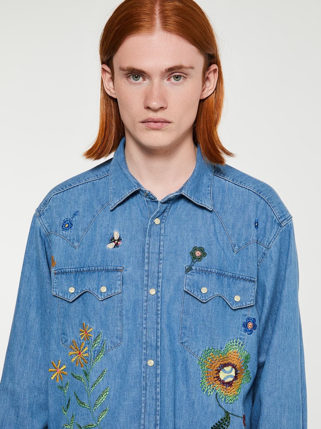 FLORAL WESTERN SHIRT 상품이미지2