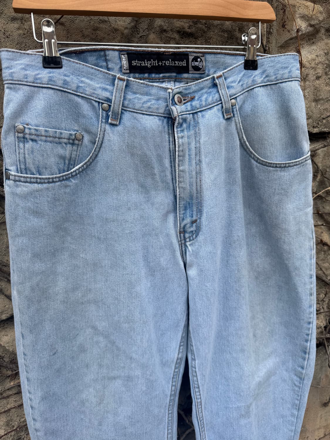 00s 리바이스 빈티지 실버탭 연청 데님 팬츠 32 상품이미지5