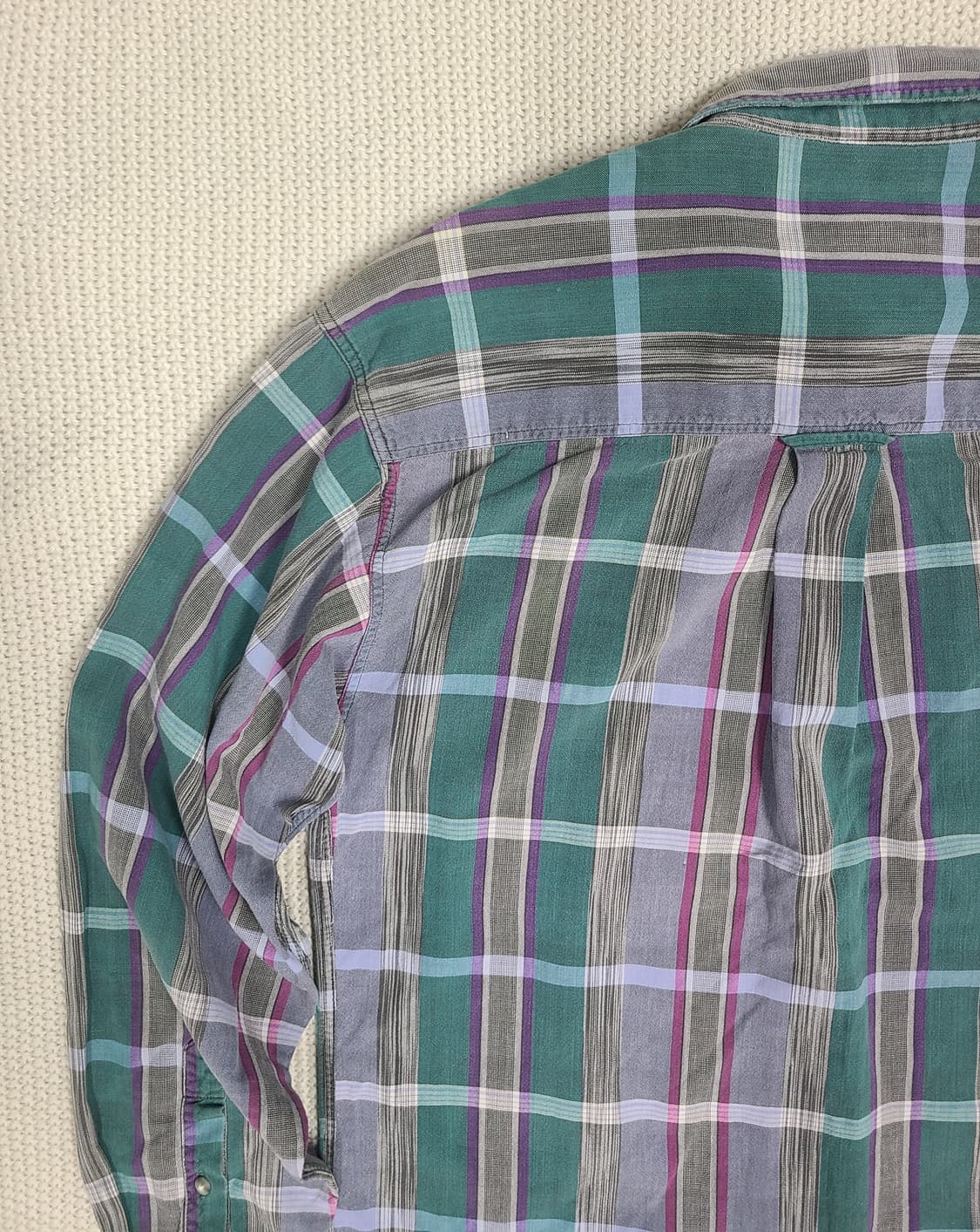 Eddie Bauer 빈티지 체크 셔츠 상품이미지8