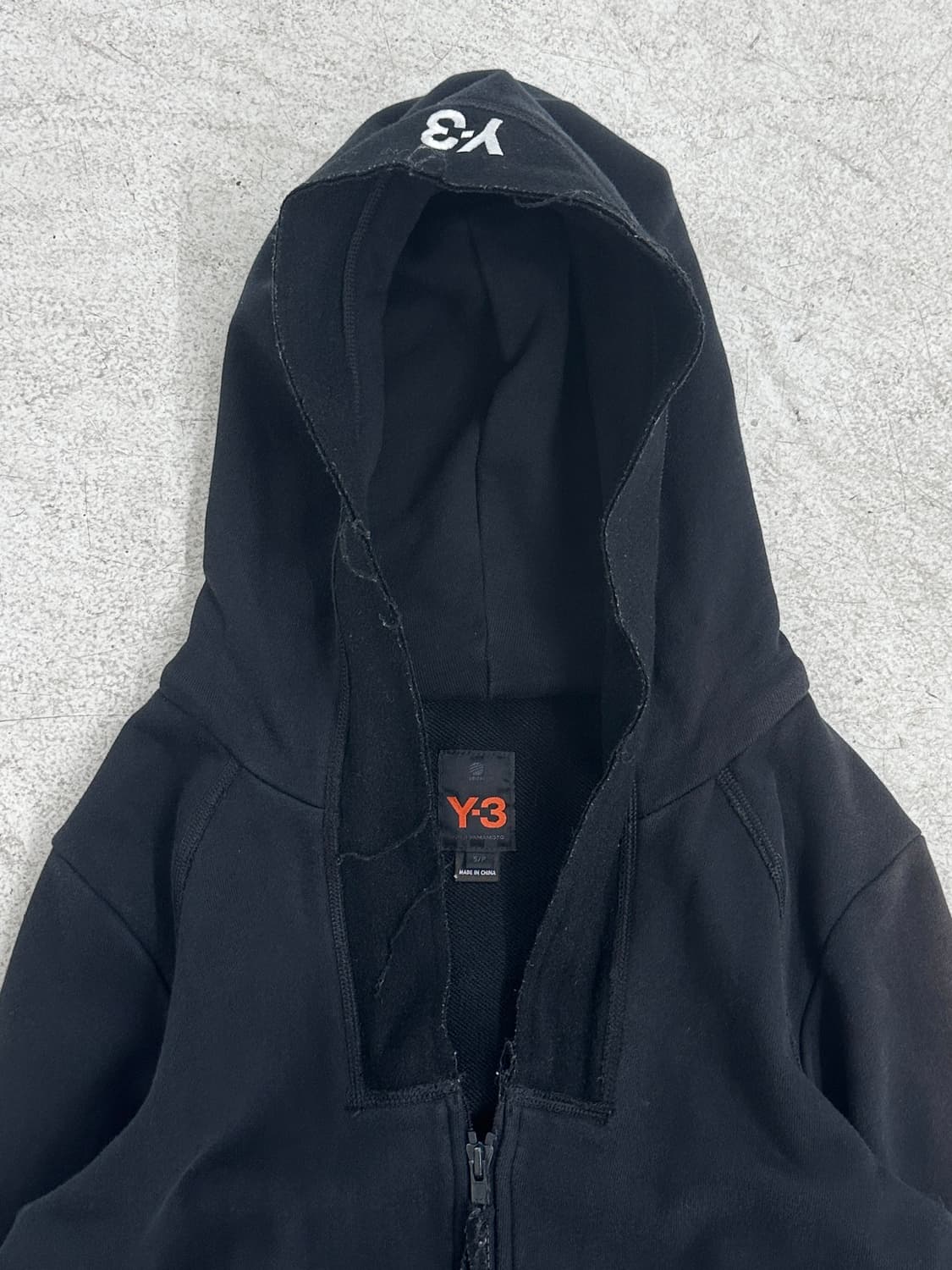 Y-3 로우컷 스웻 후디 집업 상품이미지4