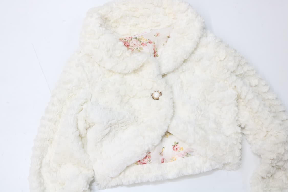 리즈리사 크롭 퍼자켓 상품이미지3