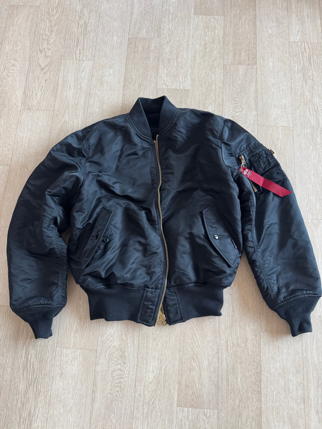 디네댓 X 알파인더스트리 리버시블 ma-1 m 상품이미지1