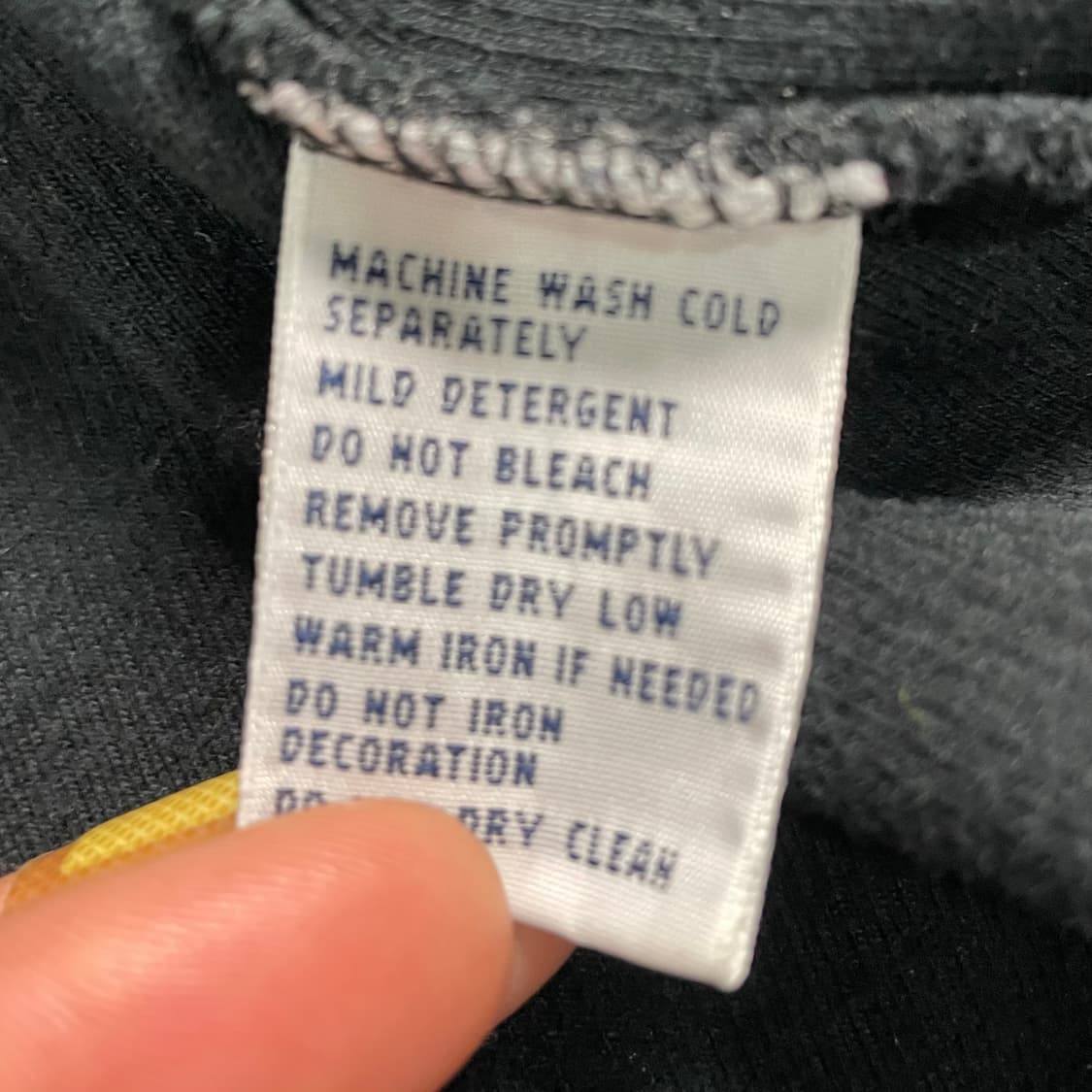 폴로 랄프로렌 블랙 반집업  상품이미지6