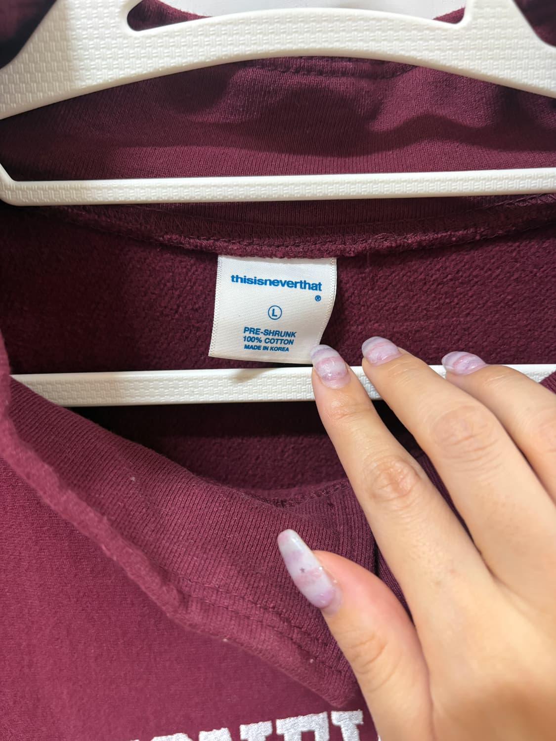 디스이즈네버댓 아노락 집업 상품이미지2