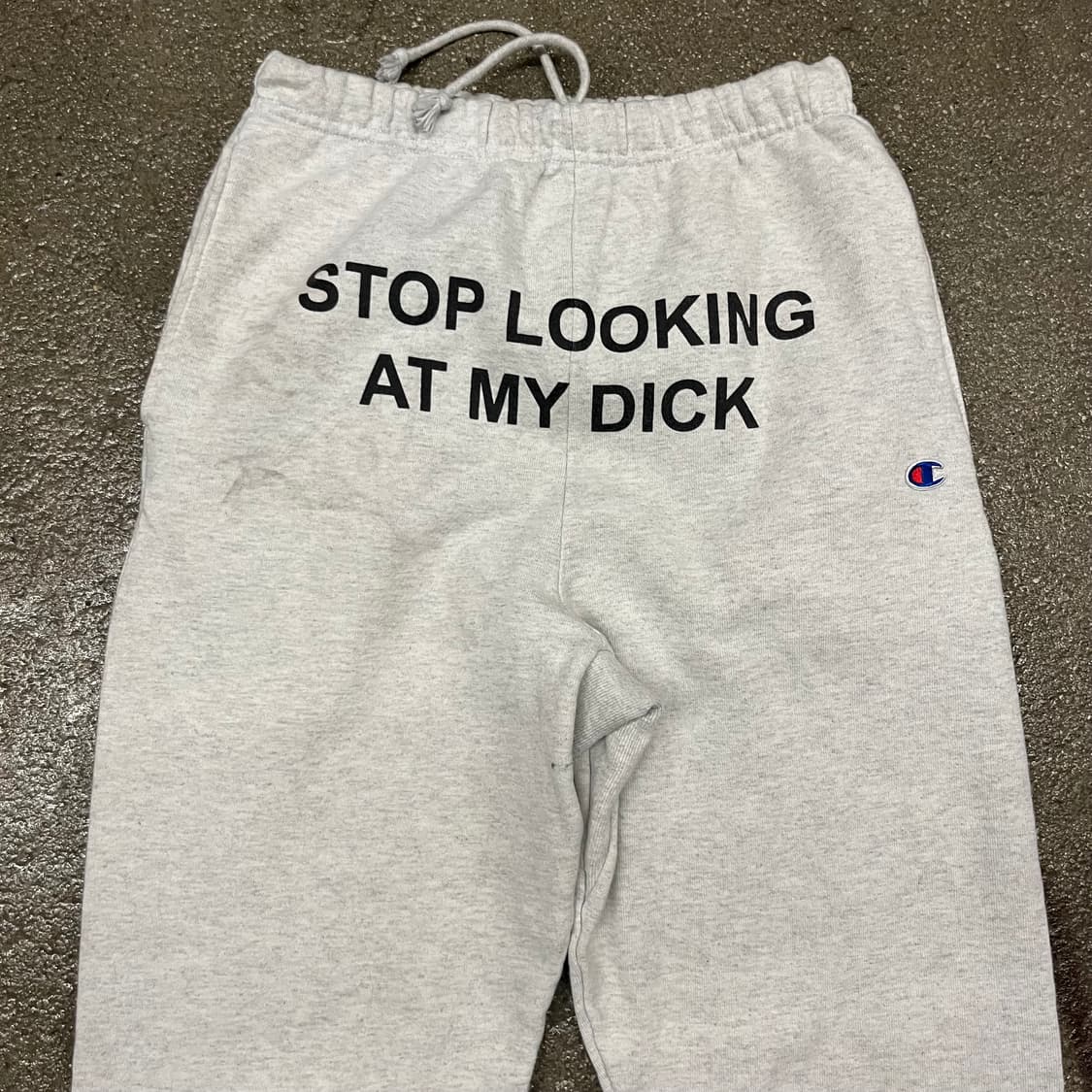 Champion Pizzaslime 레터링 스웻 팬츠 (S) 상품이미지1