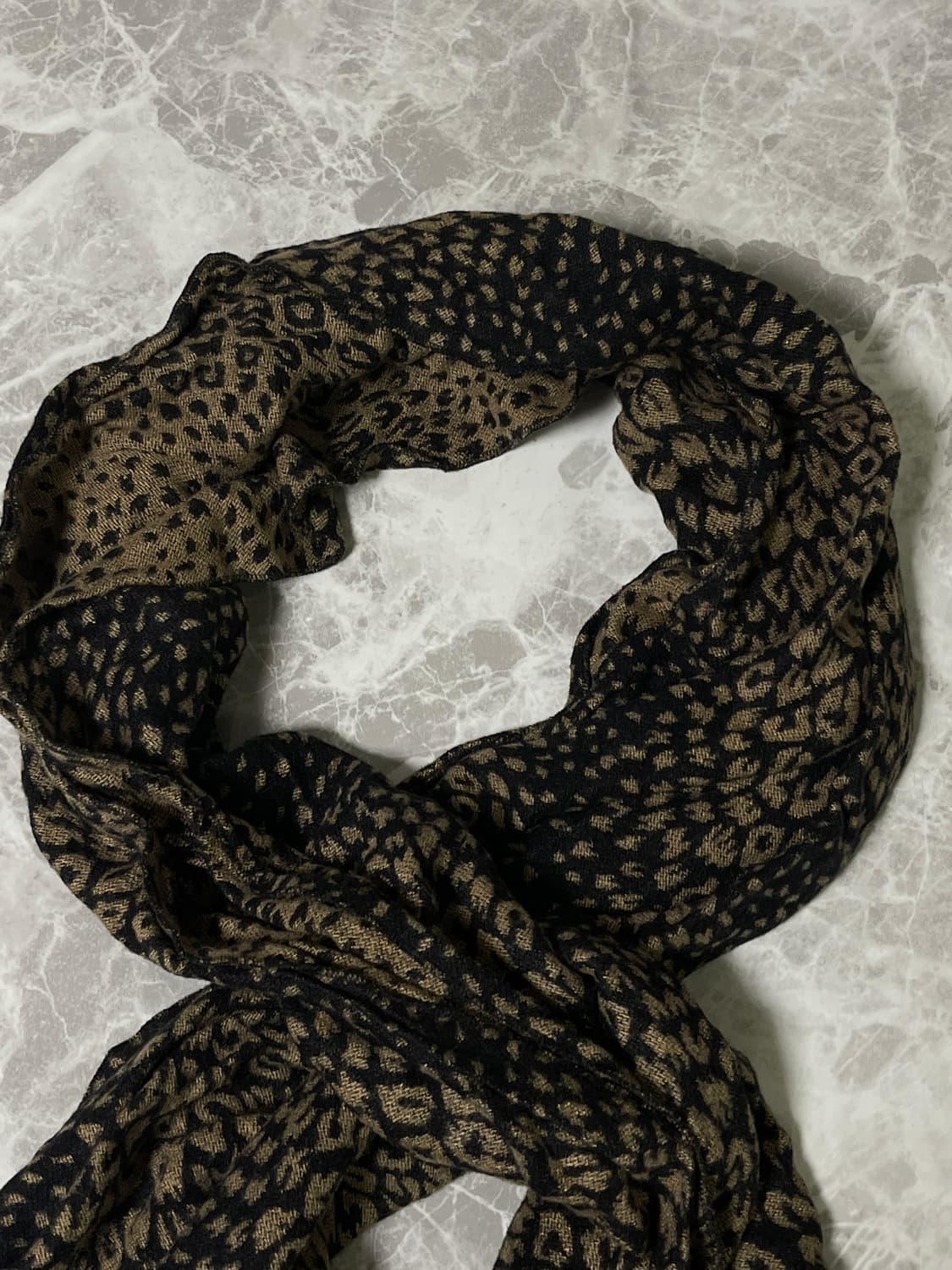 Leopard long muffler 상품이미지3