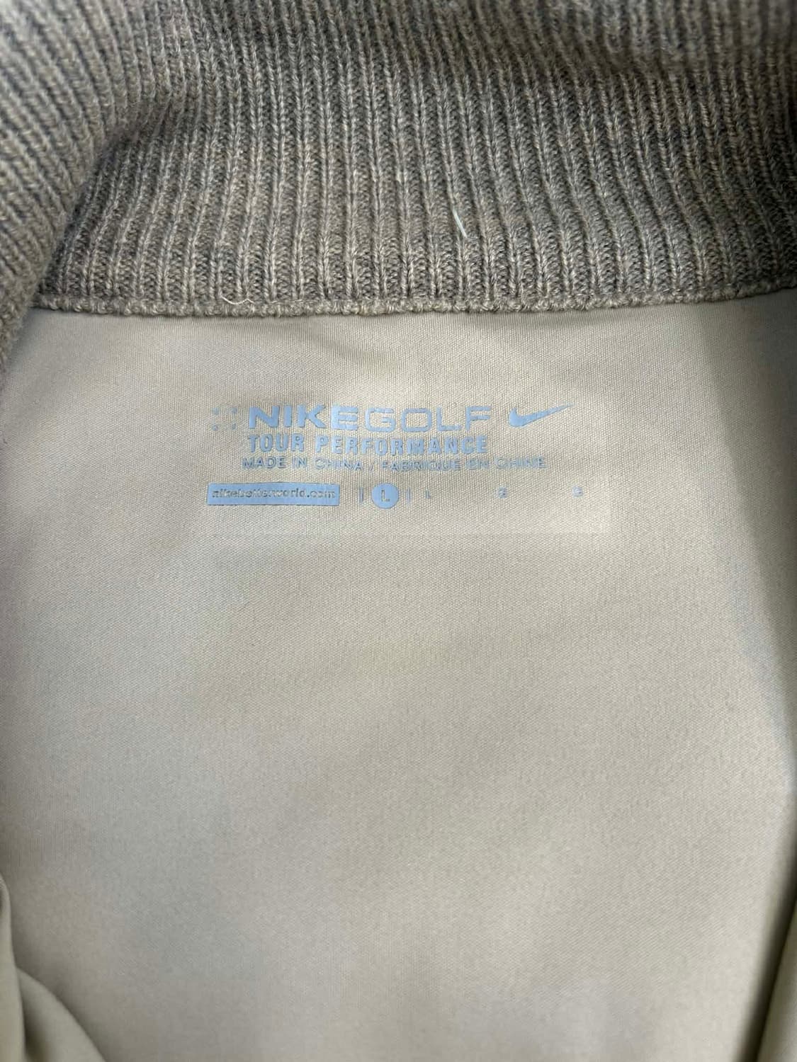 [L] 나이키 솔로 스우시 울 니트 패딩 슬리브 집업 자켓 상품이미지5